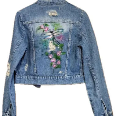 GIACCA CORTA JEANS LIBELLULA