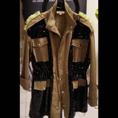 GIACCA MILITARE  PARKA TULLE