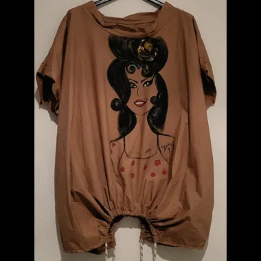 MAXI BLUSA IN COTONE  AMY