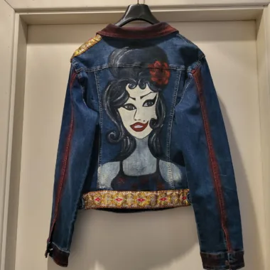 GIACCA JEANS AMY CARTOON