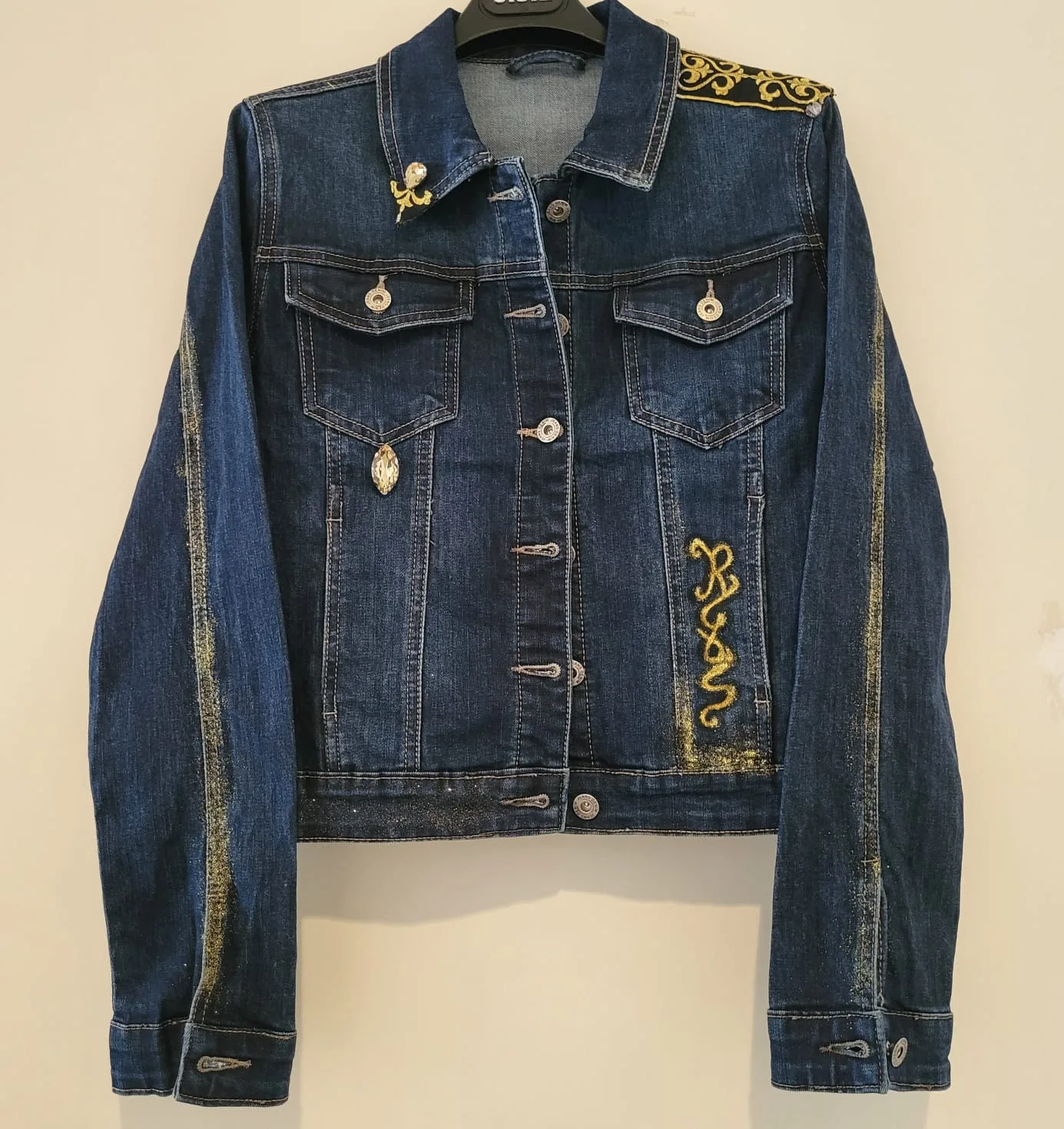 GIACCA JEANS DECOLLETE' E MICIO - immagine 2